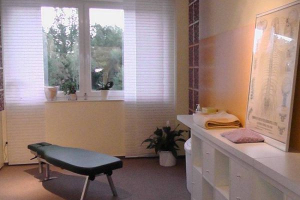 Behandlungsraum der Vitalogie Praxis Buchholz in der Nordheide